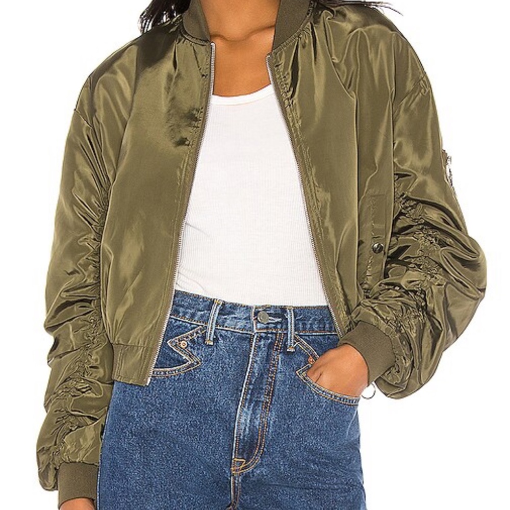 NWOT superdown Bomber Jacket